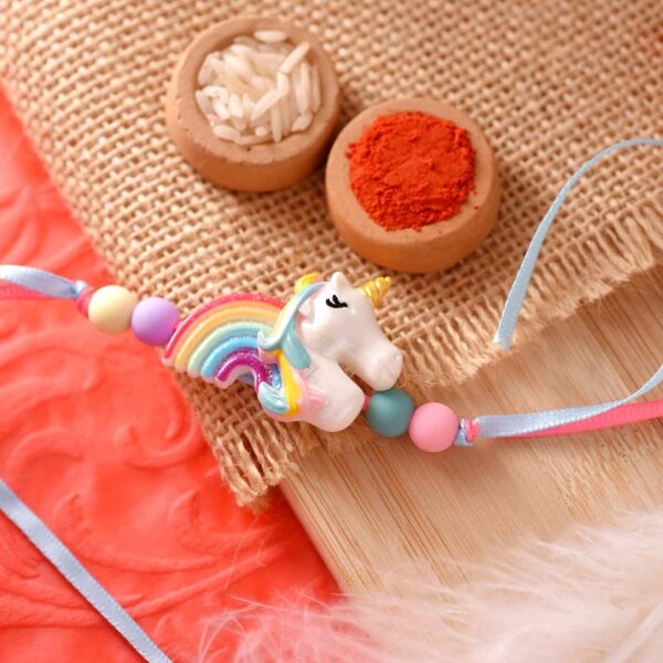 Charming Kid's Unicorn Rakhi - 12 Pcs Rakhi