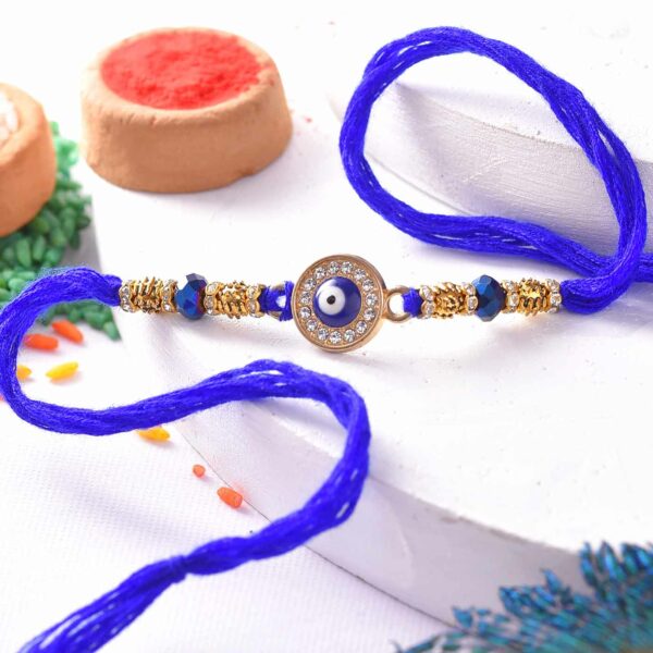 Designer Evil Eye Rakhi - 12 Pcs Pack