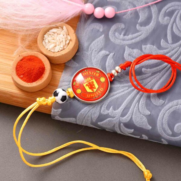 Amazing Manchester United Rakhi - 12 Pcs Pack