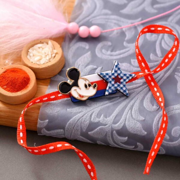 Mickey & Star Kid's Rakhi - 12 Pcs Pack