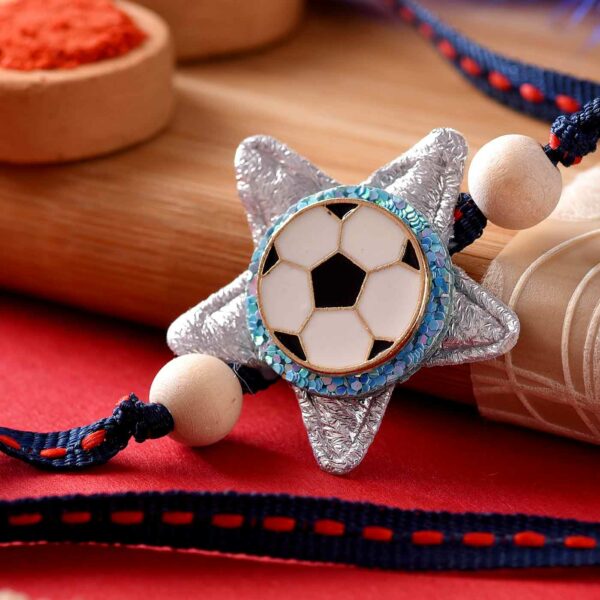 Sporty Kid's Football Rakhi 12 Pcs Pack