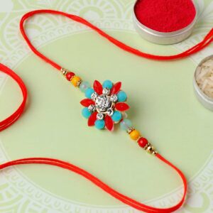 For The Love Of Kundan Rakhi - 12 Pcs Pack