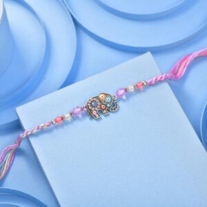 Kundan Designer Rakhi 12 pcs pack