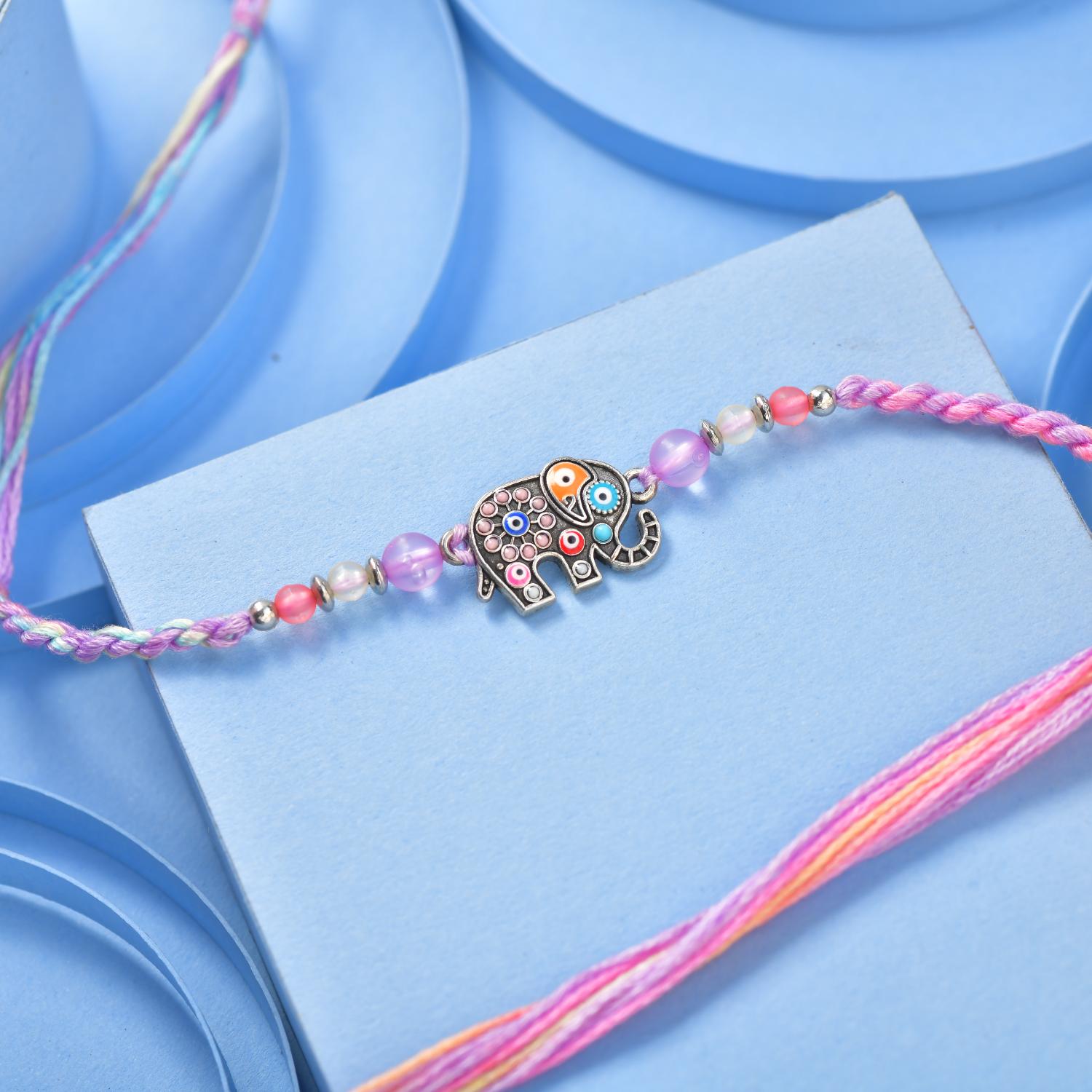 Kundan Designer Rakhi 12 pcs pack