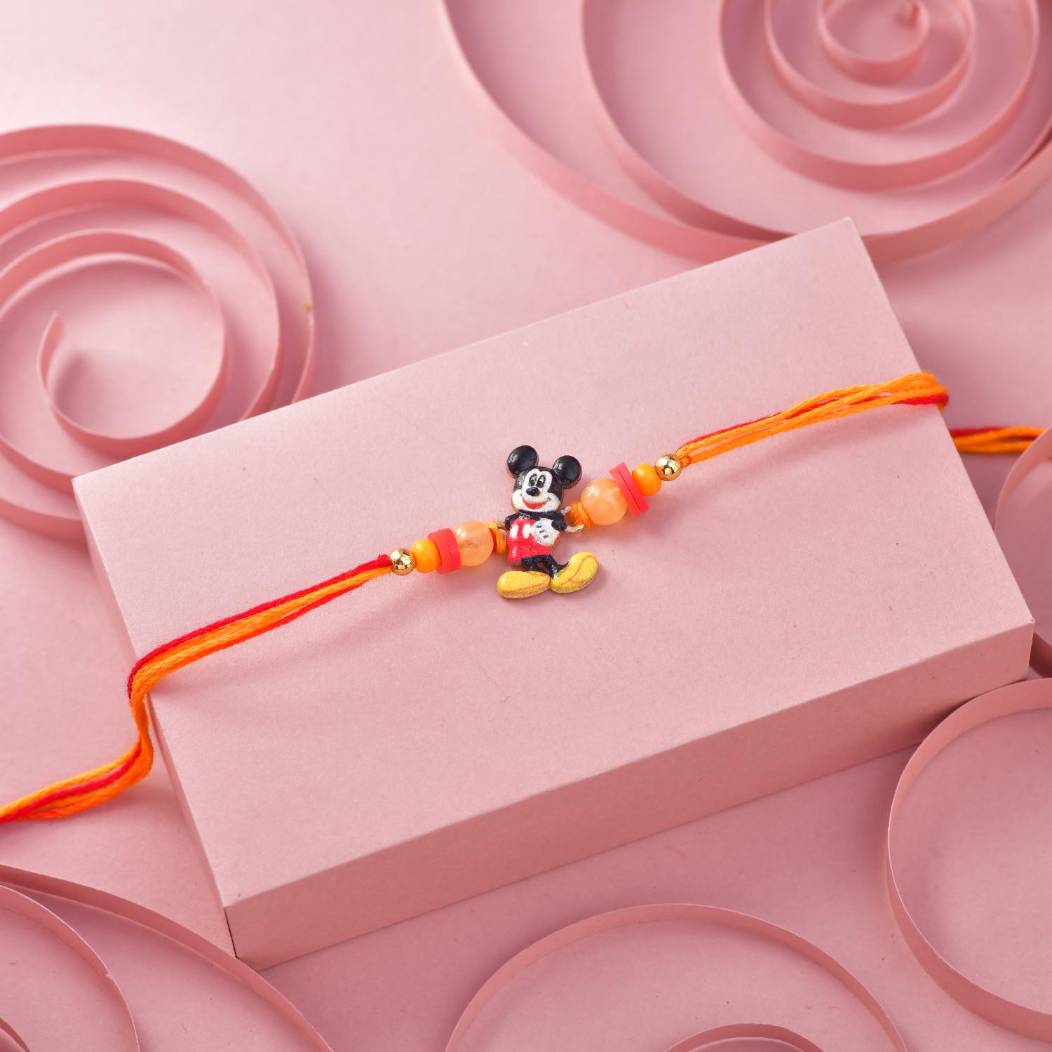 Micky Mouse Kids Rakhi 12 Pcs pack