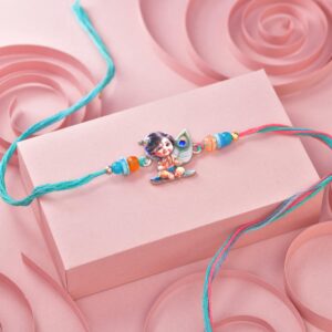 Krishna  Kids Rakhi 12 Pcs pack