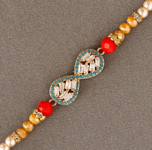 Elegant Pearl Rakhi